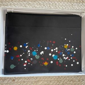 Maison Margiela Paint Splattered Clutch